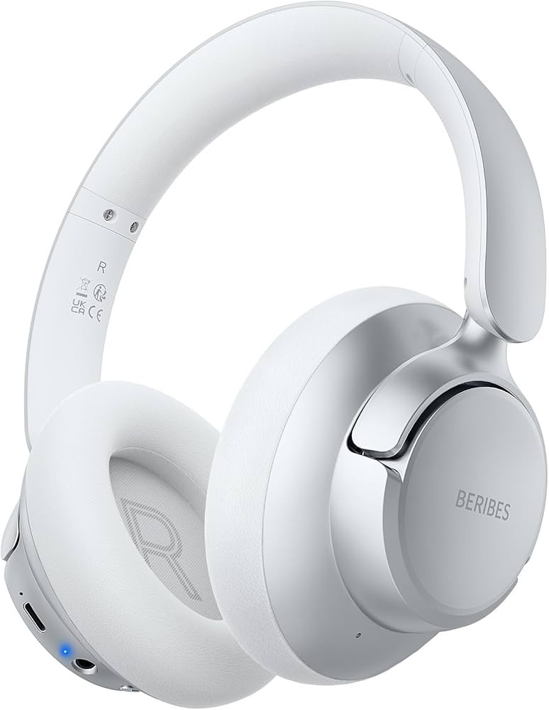 BERIBES Upgraded Hybrid Active Noise Cancelling Wireless Headphones with Transparent Modes,65H Pl... | Amazon (US)