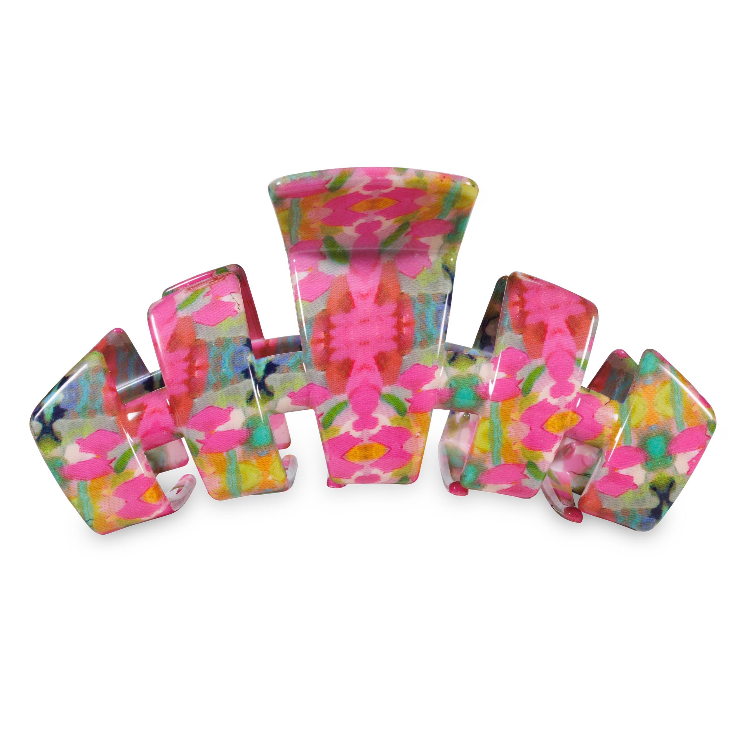 Classic Fuchsia Dream Large Hair Clip | TELETIES