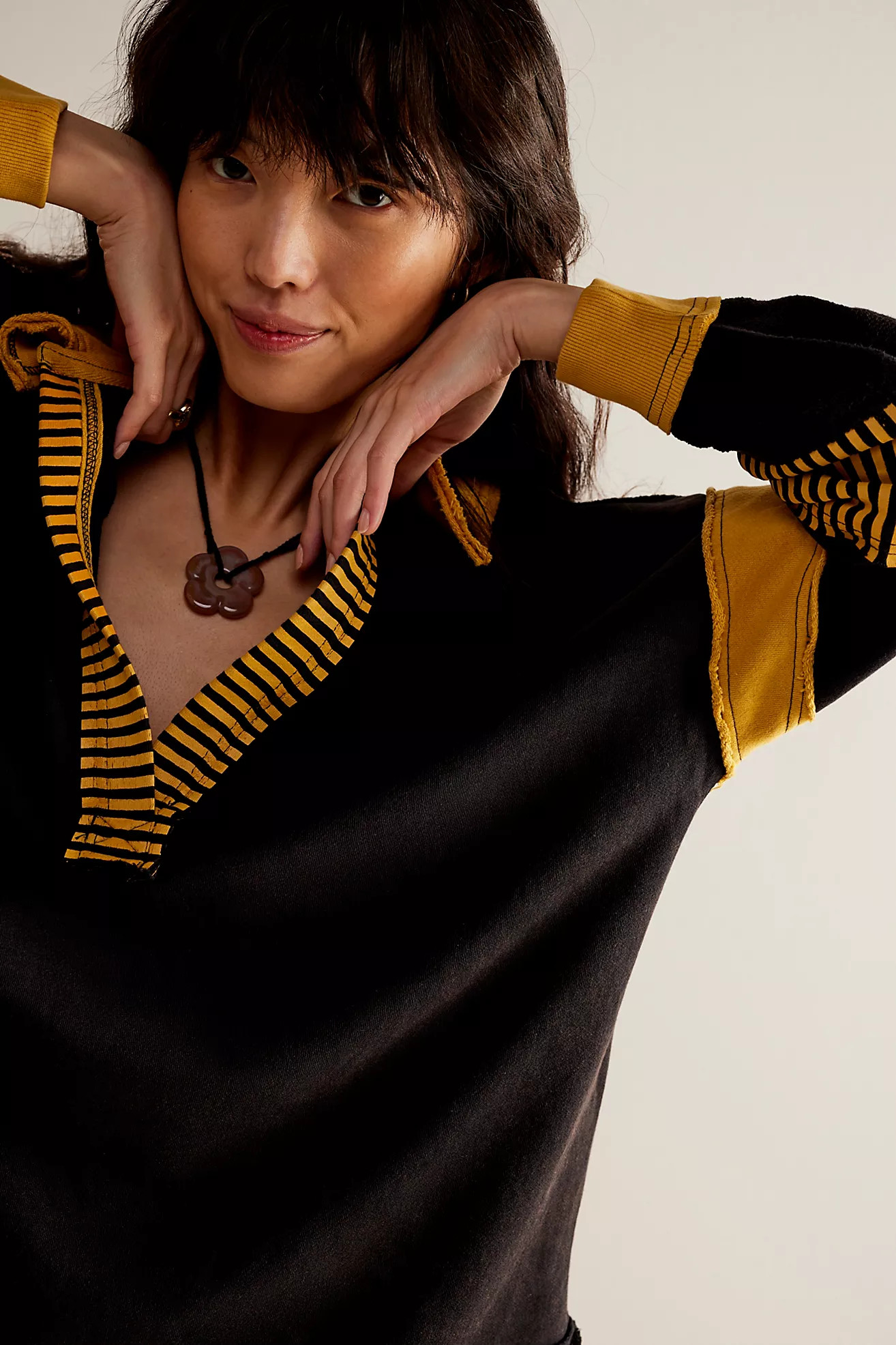 We The Free Clean Prep Polo | Free People (Global - UK&FR Excluded)