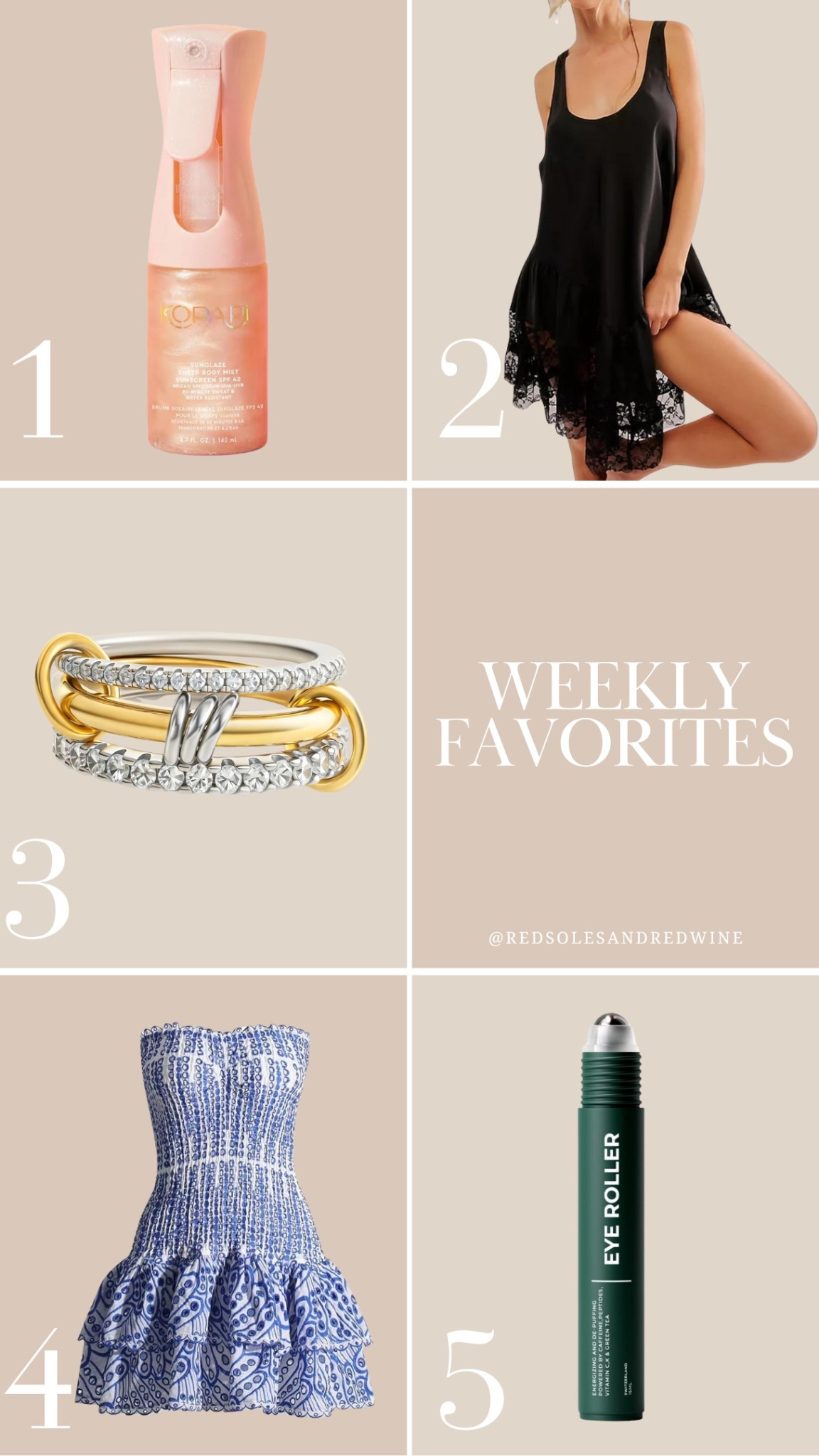 Top 5 weekly favorites! Amazon finds, Amazon beauty, Amazon style, spring dress, boho dress, vacation dress 

#LTKStyleTip #LTKBeauty #LTKFindsUnder50