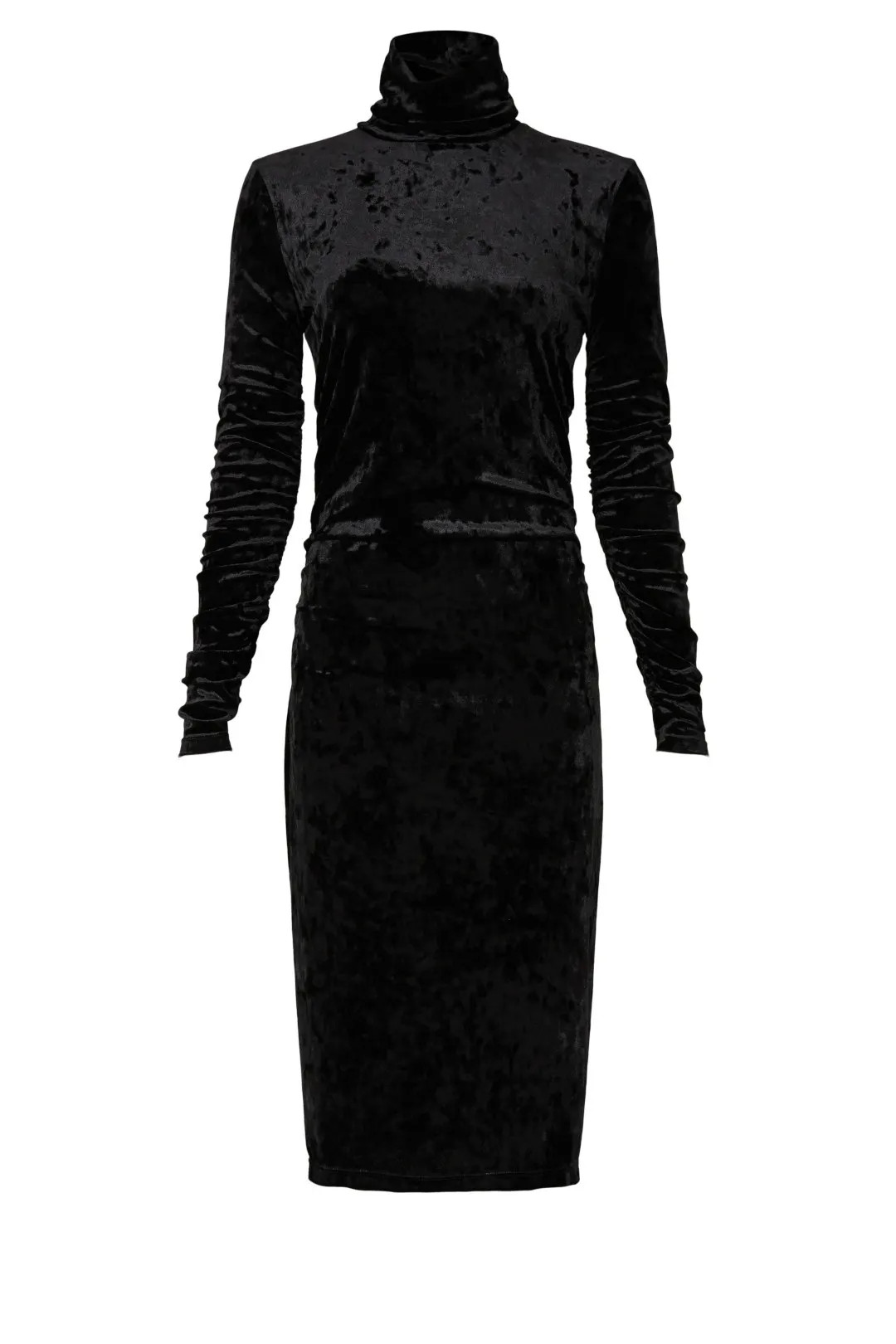 Black Velvet Turtleneck Dress | Rent the Runway