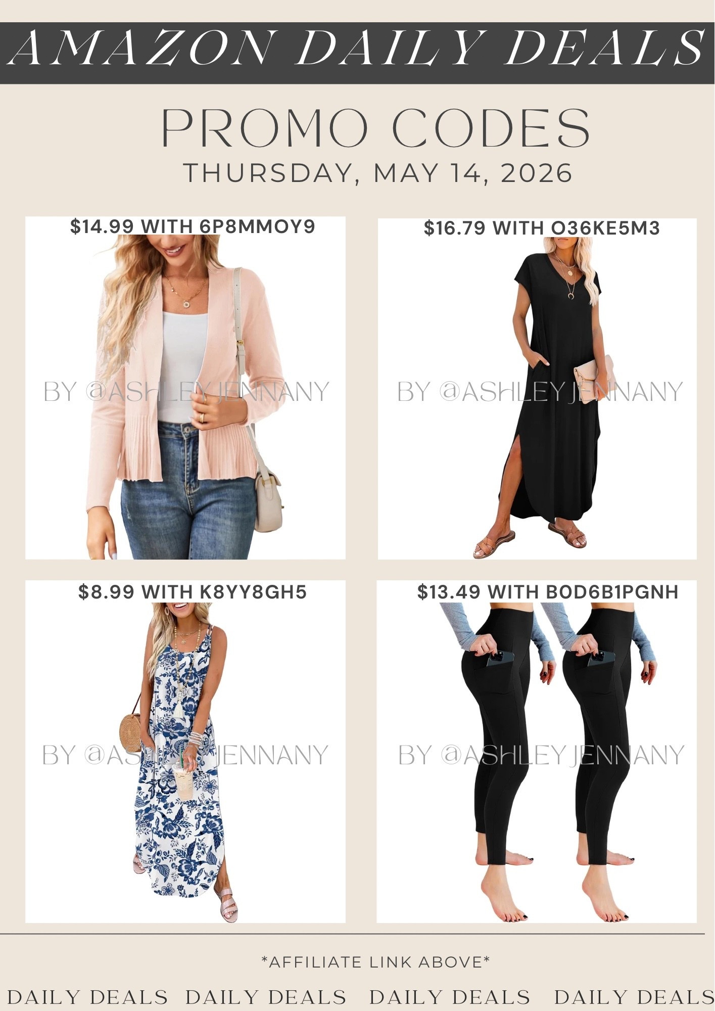 Amazon deals

#LTKSaleAlert #LTKootd #LTKMidsize