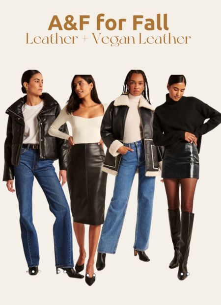 Colder days ahead it's time to invest in some leather looks ! From skirts to blazers , leather & vegan leather compliments any fall/winter outfit 🖤✨🍂🍁

#LTKHoliday #LTKSeasonal