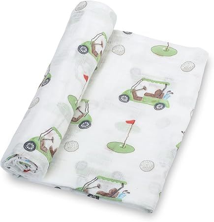 LollyBanks Swaddle Blanket | 100% Muslin Cotton | Gender Neutral Newborn and Baby Nursery Essenti... | Amazon (US)