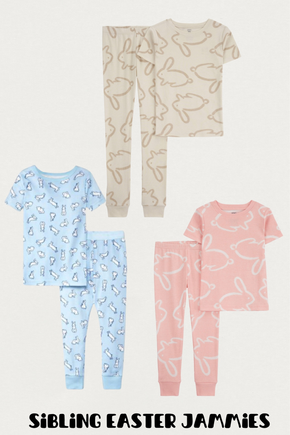 If you’re looking for matching sibling Easter jammies, don’t wait cause these usually sell out fast. 

#LTKkids #LTKSeasonal #LTKbaby