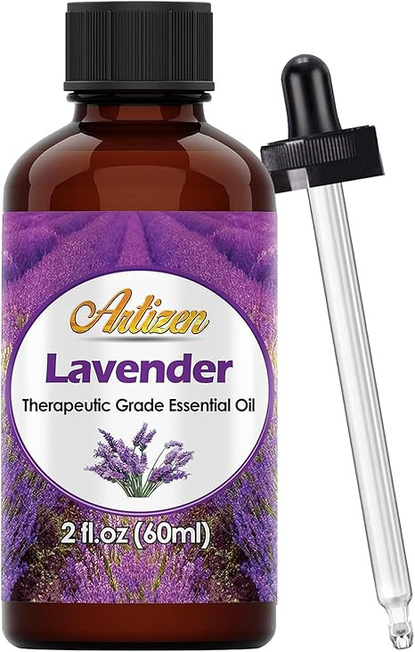 Artizen 2oz Oils - Lavender Essential Oil - 2 Fluid Ounces | Amazon (US)