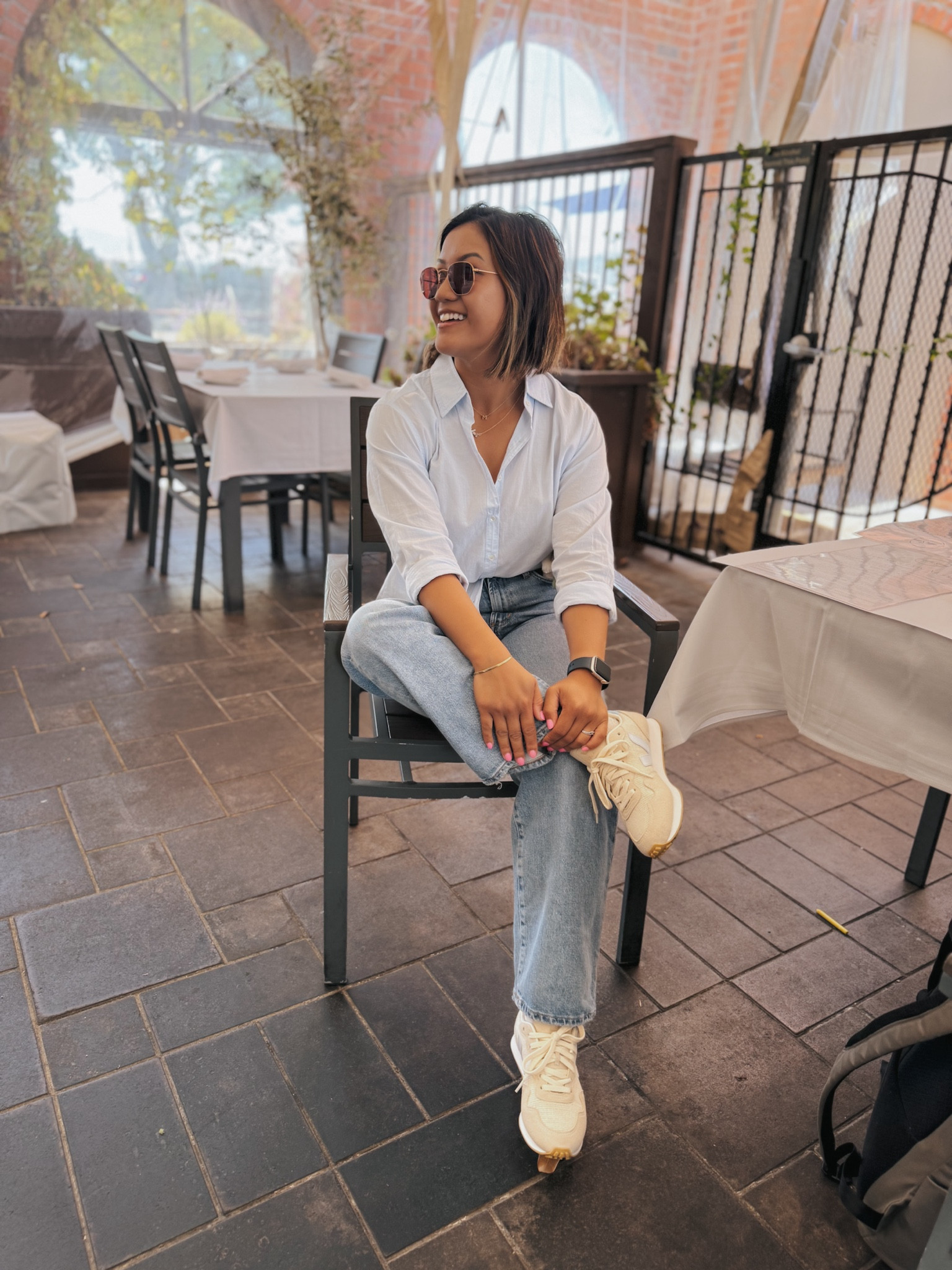 Do you ever plan your outfit around the shoes you wanna wear that day? These Vejas are one of my new favorites 😍

#LTKStyleTip #LTKShoeCrush #LTKWorkwear