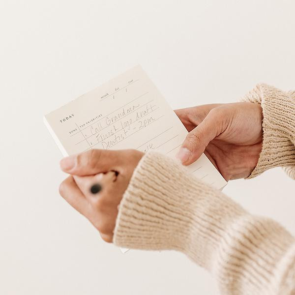 Today Block Notepad | The Container Store