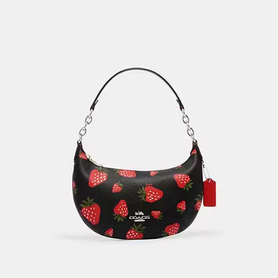 Payton Hobo With Wild Strawberry Print | Coach Outlet