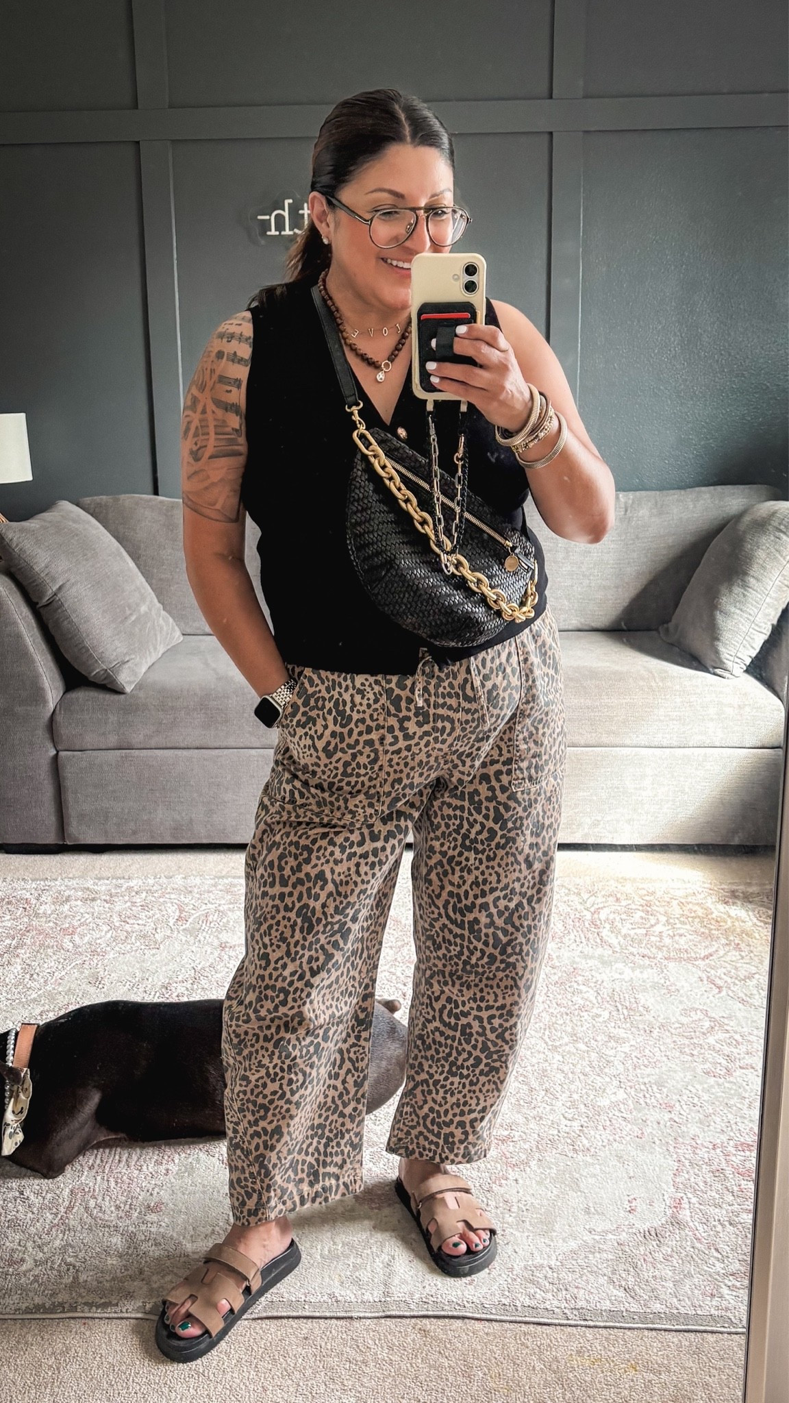 Today’s ootd:
Amazon vest - XL
GAP Factory pants - L
Steve Madden sandals
Clare V crossbody 
@gapstyle @Steve Madden US @onequince

#LTKMidsize #LTKOver40 #LTKSaleAlert