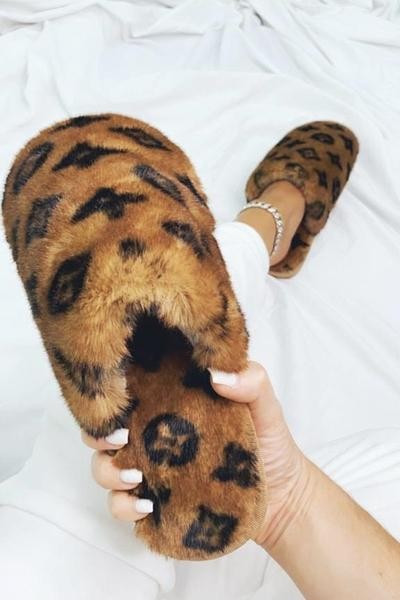 Lush Life Fuzzy Slippers | Honeybum