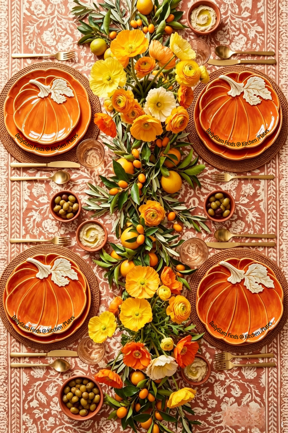 3D Pumpkin Shaped Plates | Vibrant Fall Harvest Tablescape for Entertaining

#FallTableSetting #PumpkinPlates #HarvestTablescape #AutumnEntertaining #SeasonalDinnerware #ThanksgivingTablescape #OrangeTablescape #Tablescaping #FallHomeDecor #DiningInspo 

 #LTKHome