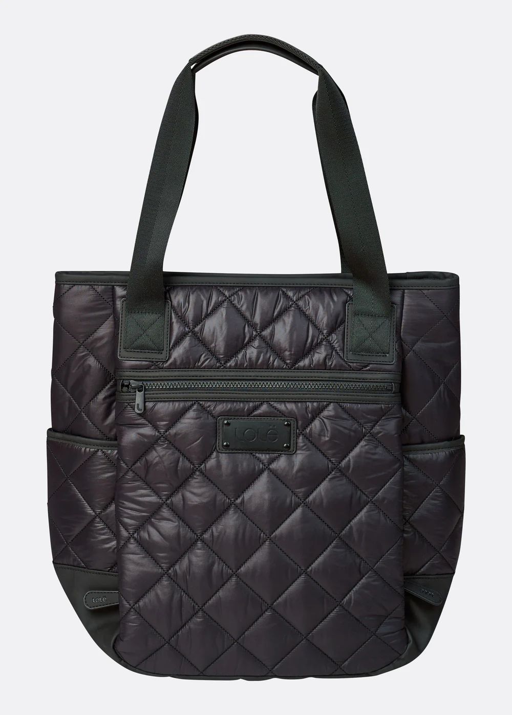 Lily Diamond Quilted Bag -
    Black | Lolë US