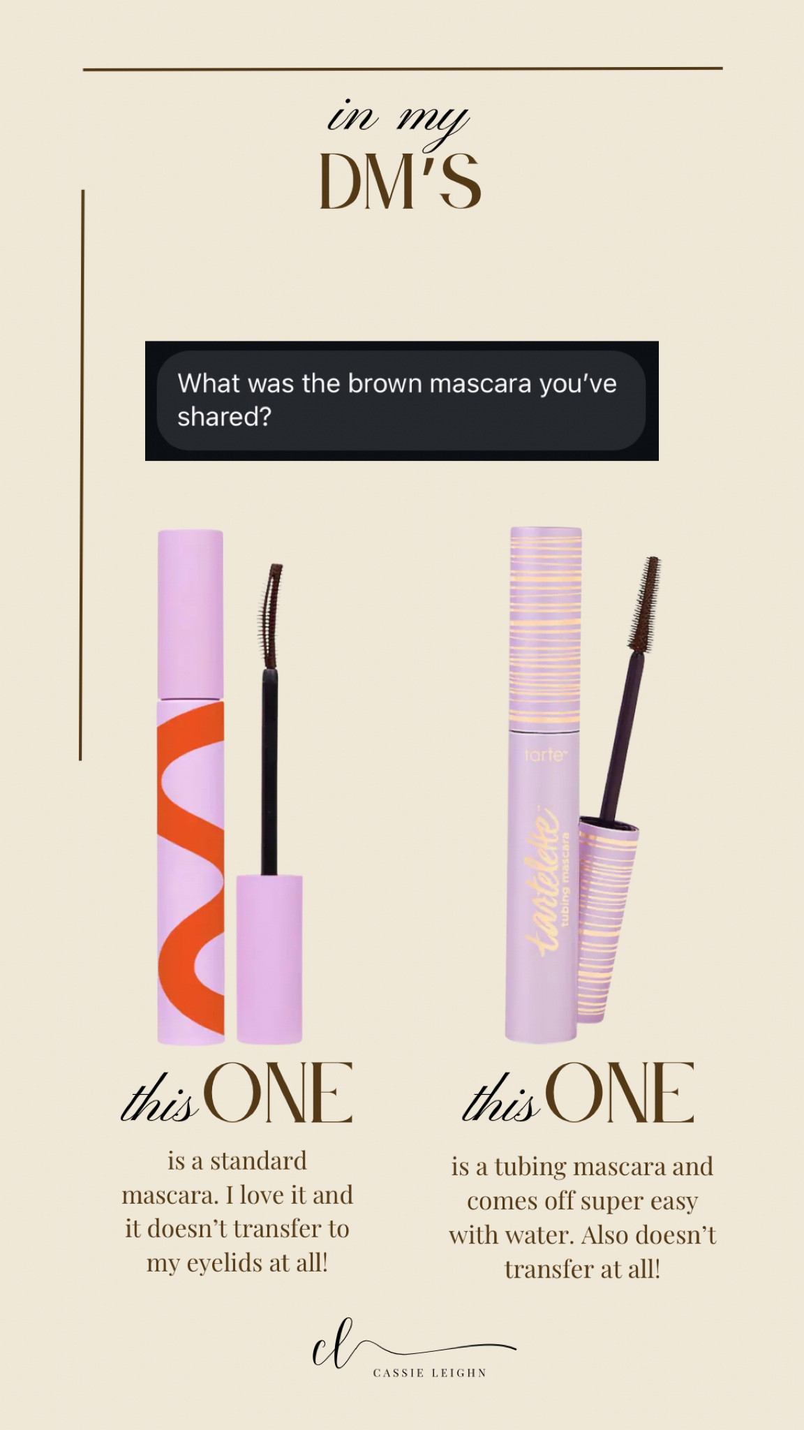 Loving both of these brown mascaras so much! Was so excited to finally find a tubing mascara that is brown

#LTKBeauty #LTKFindsUnder50 #LTKGiftGuide
