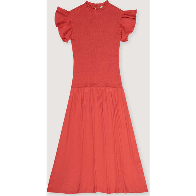 Katerina Woman Dress Red | Maisonette