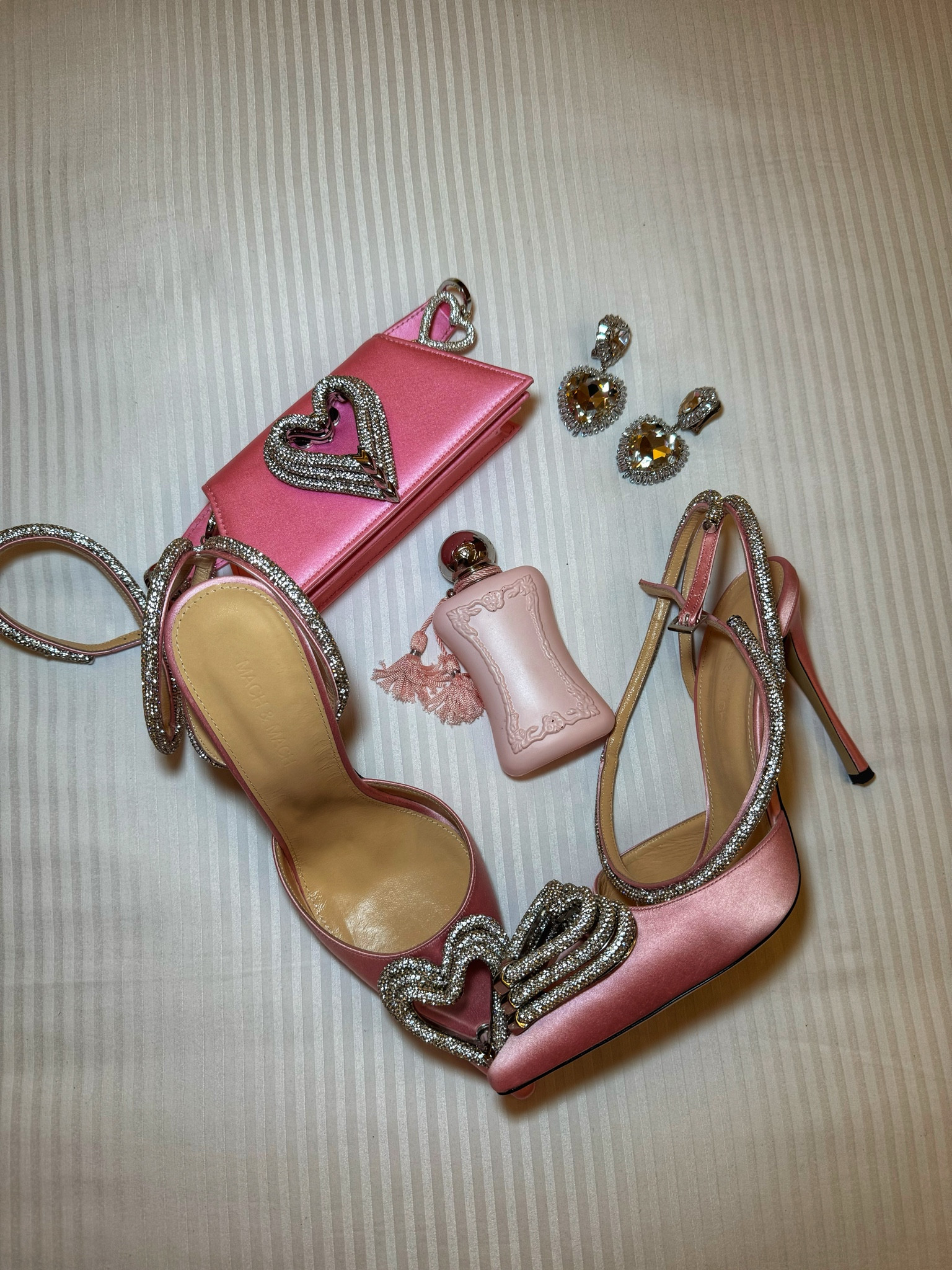 Girls love bling. I wore these fabulous shoes and accessories to compliment my birthday outfit. The perfect touch was the Alessandria Rich earrings. The best part is all of these items are now on sale! 🤗  P.S. I linked a similar version to my Mach and Mach handbag

#LTKsalealert #LTKCyberWeek #LTKstyletip
