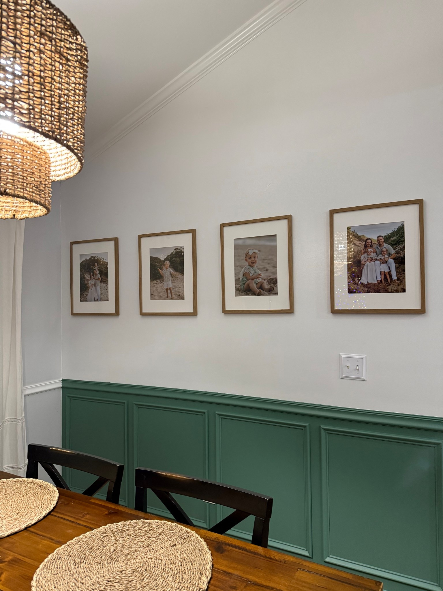 Obsessed with our new cozy accent wall in the dining room😍🌿

#LTKFindsUnder50 #LTKCyberWeek #LTKHome