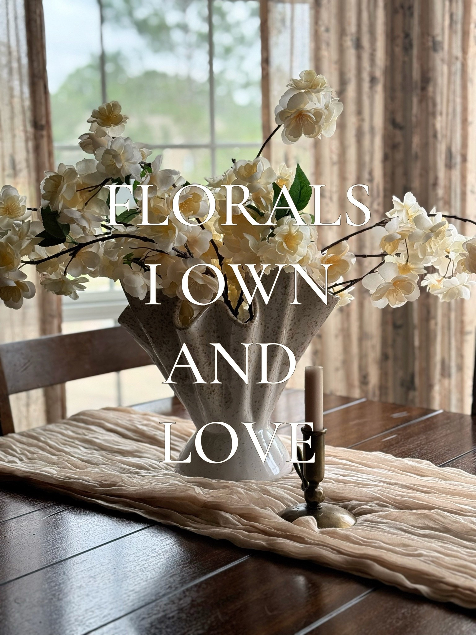Favorite Floral in my home.