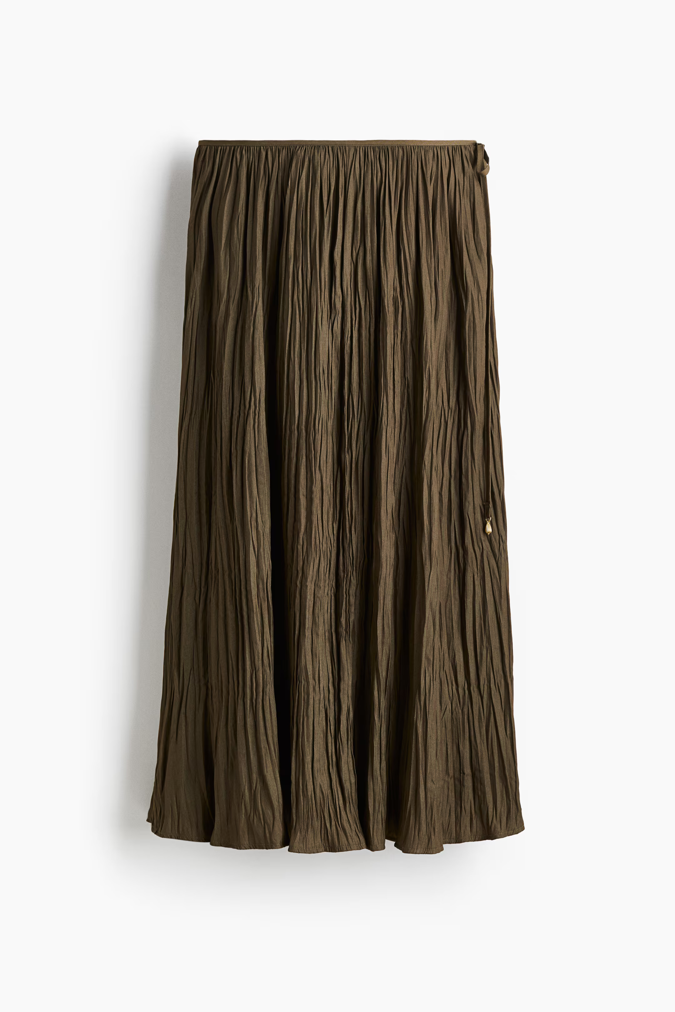 Crinkled twill skirt | H&M (UK, MY, IN, SG, PH, TW, HK)