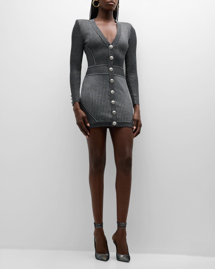Retrofete Zem Rib-Knit Bodycon Mini Dress | Neiman Marcus