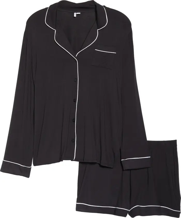 Moonlight Eco Long Sleeve Short Pajamas | Nordstrom
