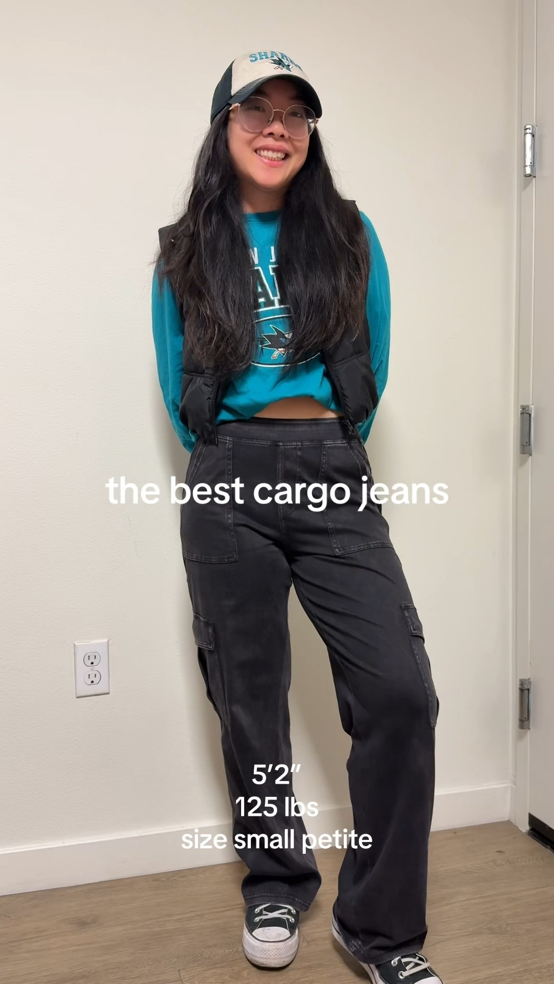 I love these Halara cargo jeans too much not to share them!

For reference, I am 5’2”, 125 lbs, and am wearing a size small petite.



#LTKootd #LTKPetite