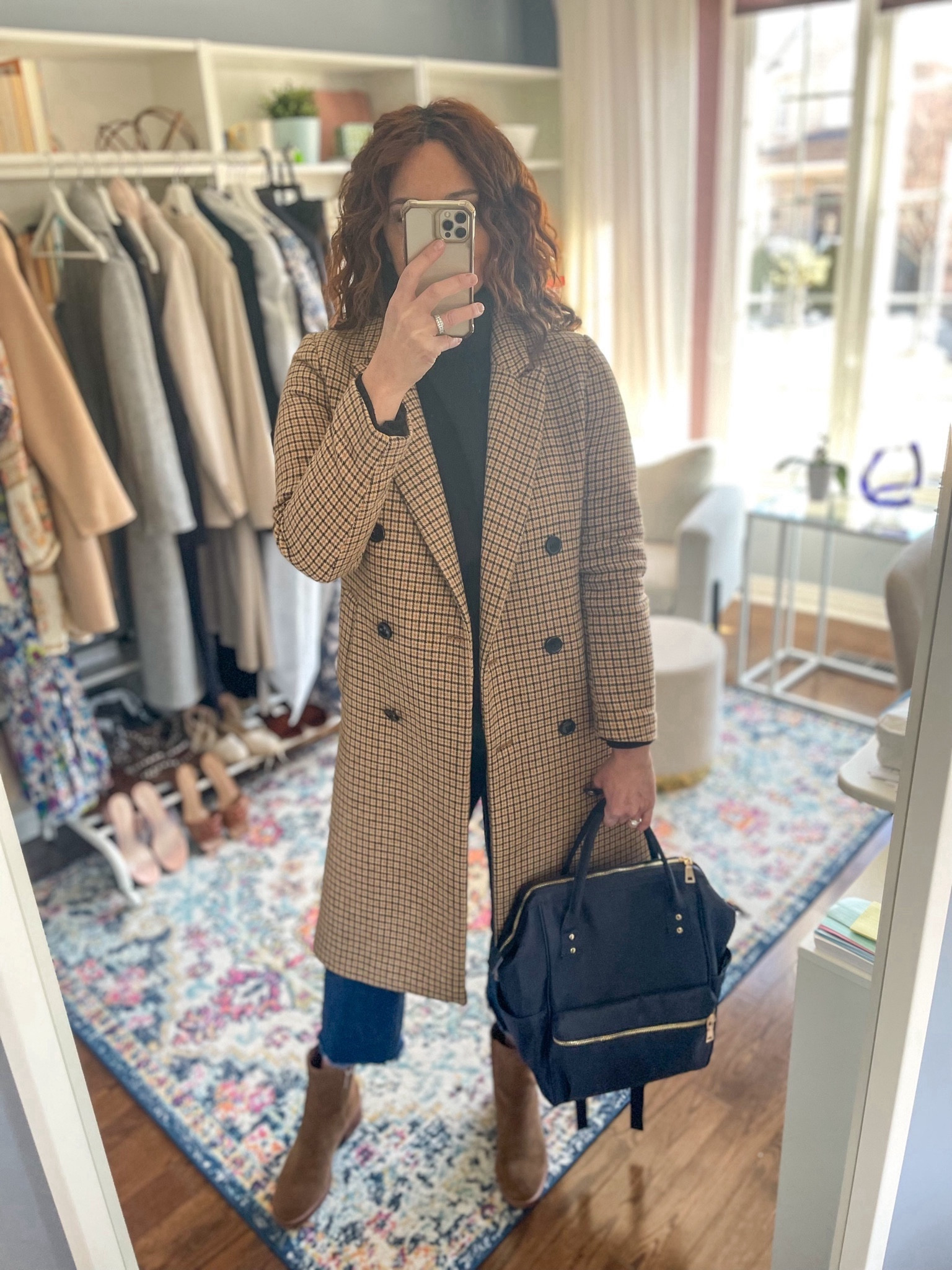 Today’s teacher ootd. This split hem turtleneck is so flattering and comfortable! 

Jeans, work outfit, boots 

#LTKmidsize #LTKworkwear #LTKover40