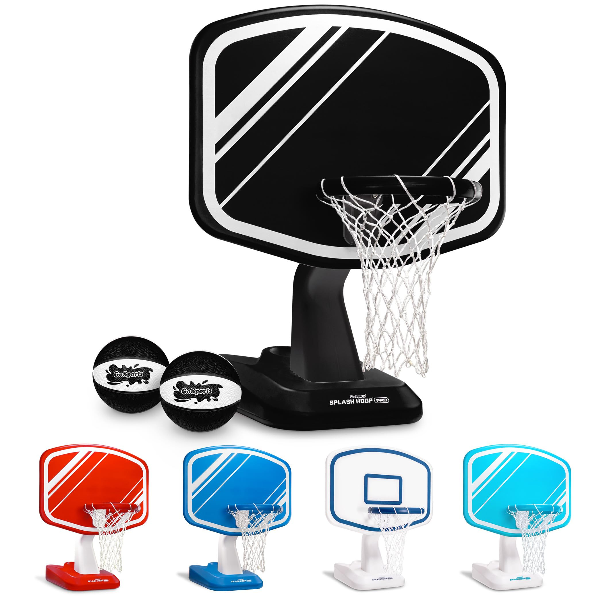 GoSports Splash Hoop PRO Swimming Pool Basketball Game - Includes Poolside Water Basketball Hoop,... | Amazon (US)