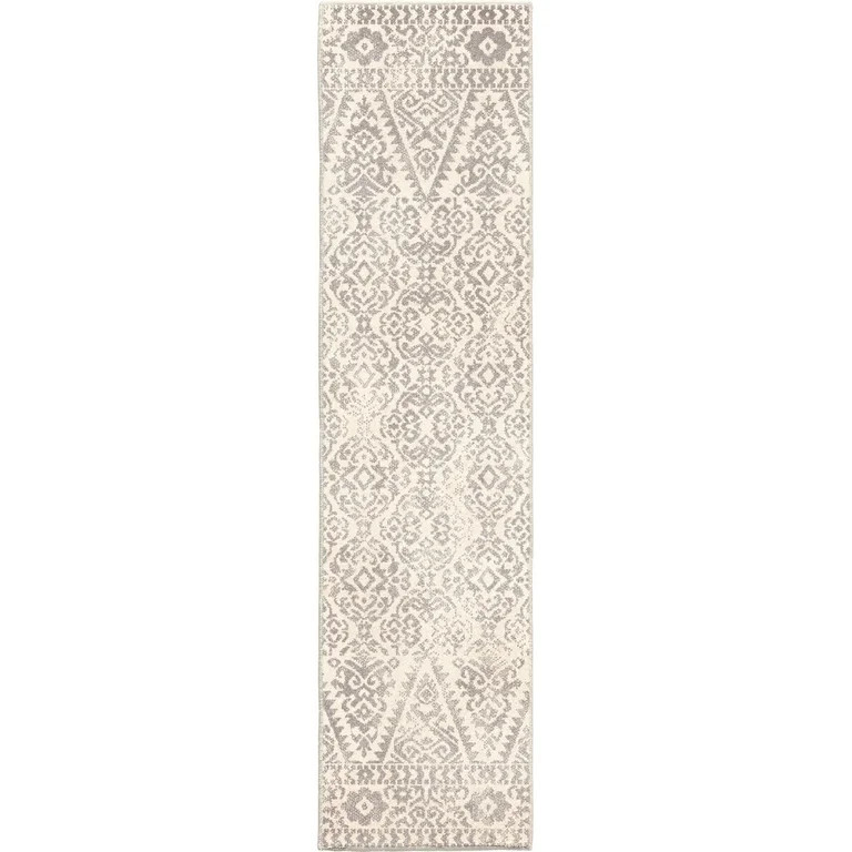 My Texas House Olympia Outdoor Runner Rug, Light Grey, (1'11" x 7'6") - Walmart.com | Walmart (US)