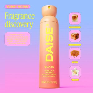 DAISE All Body Spray & Deodorant, Vanilla Glaze, 3.5 OZ | CVS Health