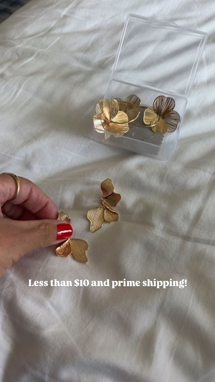 Love these earrings. They are SO lightweight and the perfect size, but still a statement earring. Less than $10!

#LTKWedding #LTKSaleAlert #LTKWorkwear