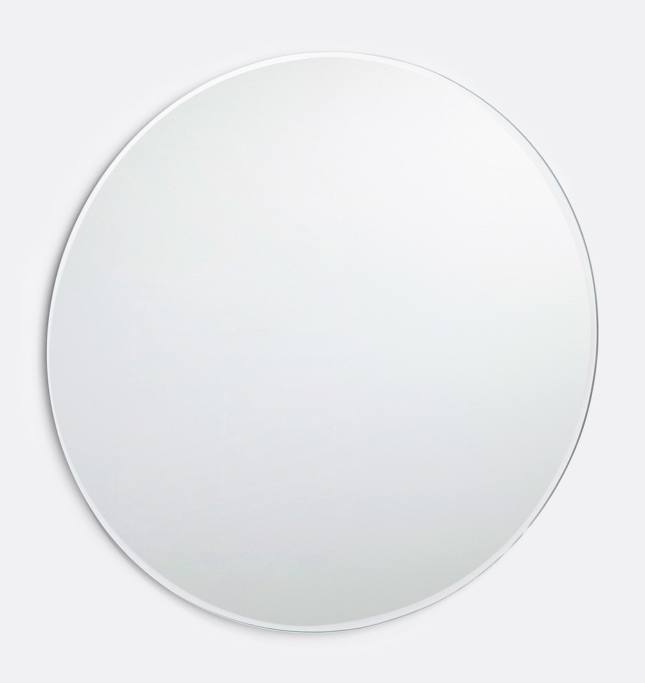 Frameless Round Mirror | Rejuvenation