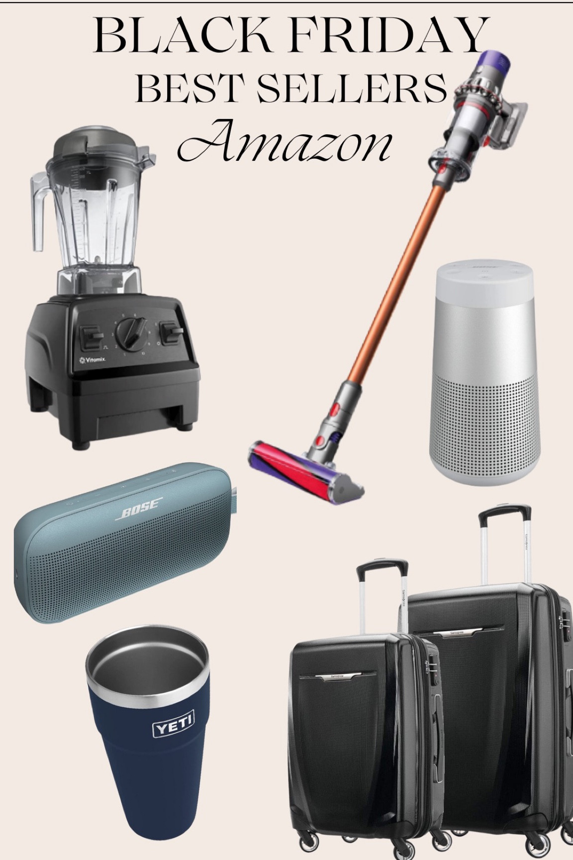 Amazon best sellers black Friday deals! Dyson, vacuum, Vitamix, luggage, yeti, black Friday, Amazon. #BlackFriday #AmazonBlackFriday.

#LTKGiftGuide #LTKsalealert #LTKhome