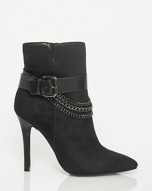 Le Château: Microfibre Ankle Boot | Le Chateau Stores Inc.