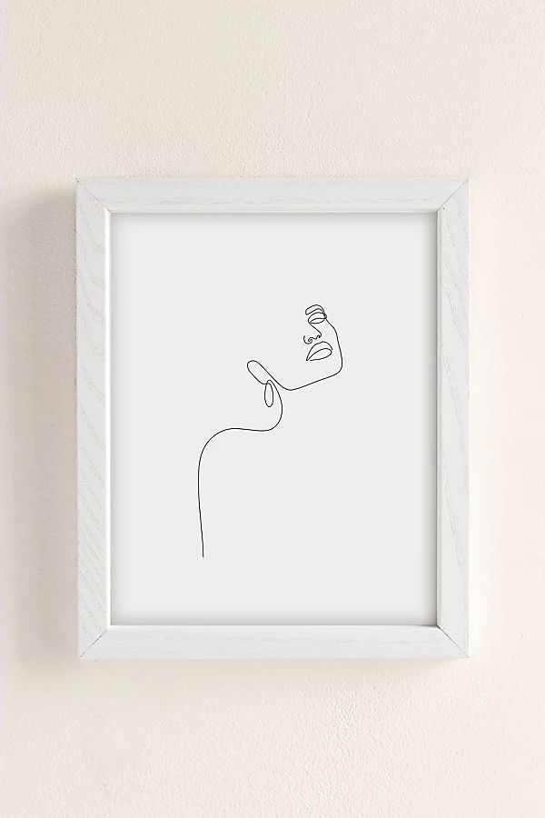 Explicit Design Dreamy Girl Art Print | Urban Outfitters (US and RoW)