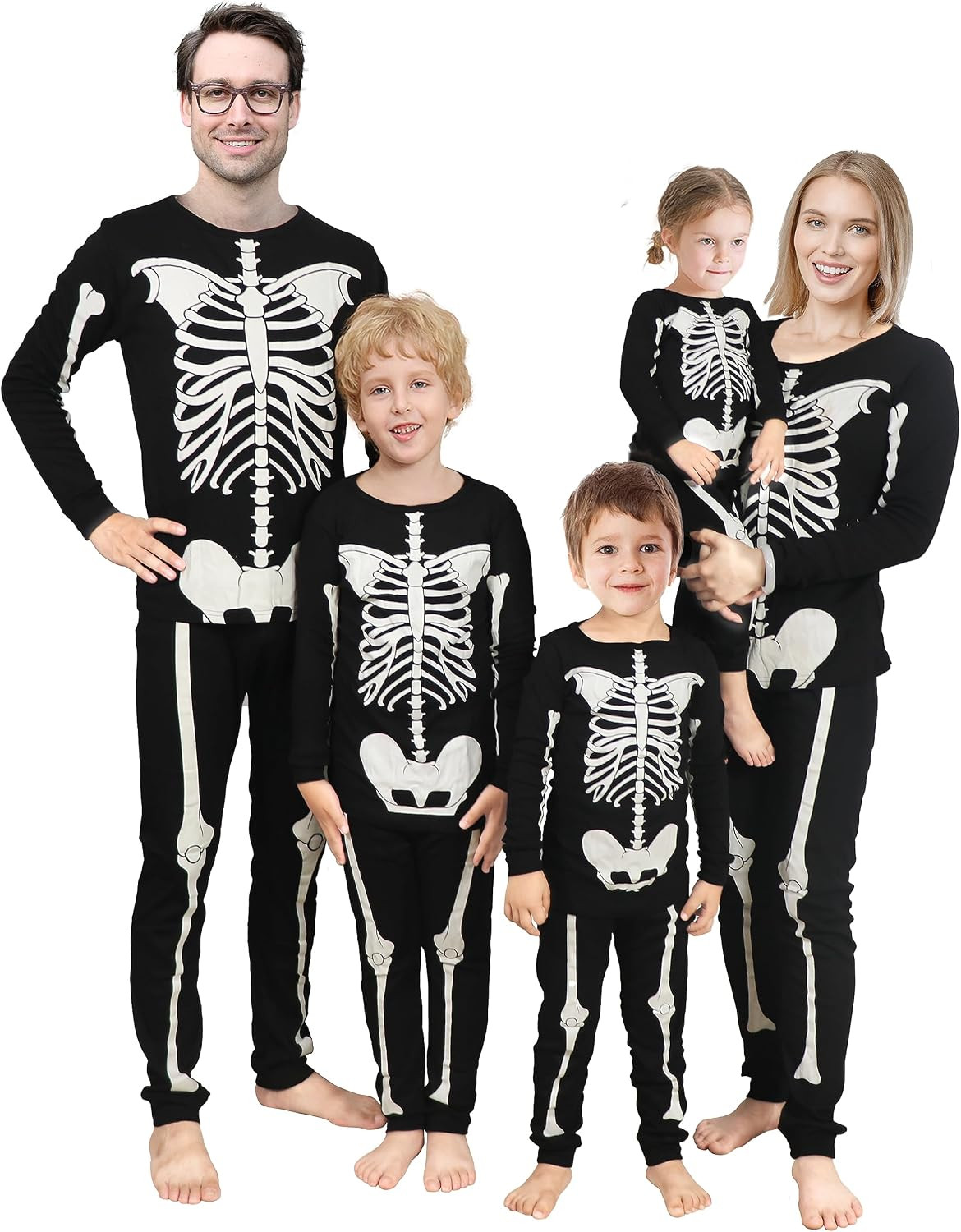 Matching Family Pajamas Christmas Sleepwear Cotton Holiday Valentine Halloween Pjs | Amazon (US)