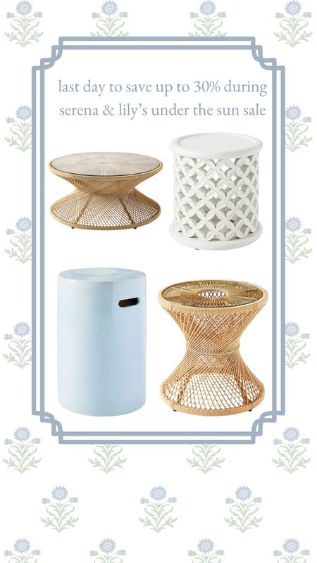 #serenandlily #coastalhome #coastaldecor #coastalstyle #favoritefinds  #furniture #home #homedecor #traditionalhome #outdoor #summer #spring #entertaining #sale #discount #desigerinspired #table #patiodecor #rattan #neutraldecor #simpledecor #elevateyourspace #budgetdecor #vacationvibe #designinspo #homesweethome 

#LTKHome #LTKStyleTip #LTKSaleAlert