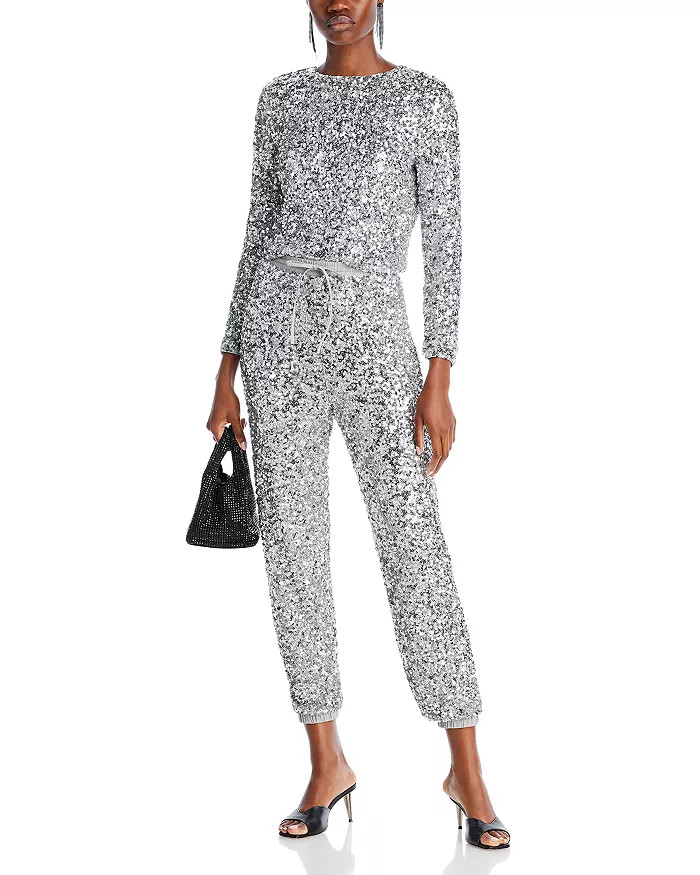 Sequin Long Sleeve Top - 100% Exclusive | Bloomingdale's (US)