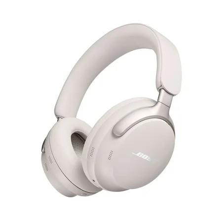 Bose QuietComfort Ultra Headphones, Bluetooth Over Ear Noise Cancelling Headphones, White Smoke | Walmart (US)