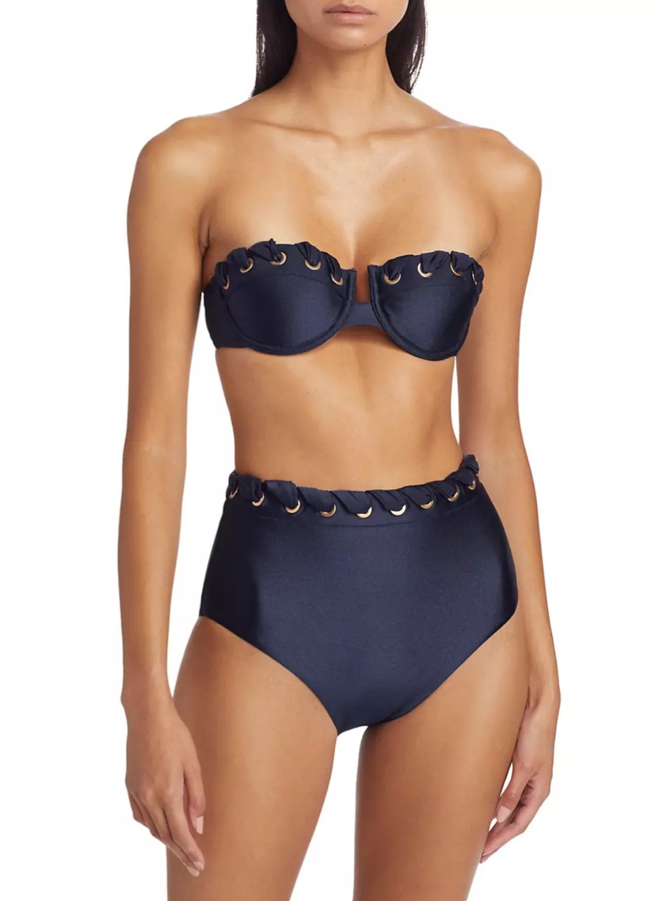 High waisted swimwear. Bikini. Resort wear. 

#LTKswim #LTKtravel #LTKMostLoved