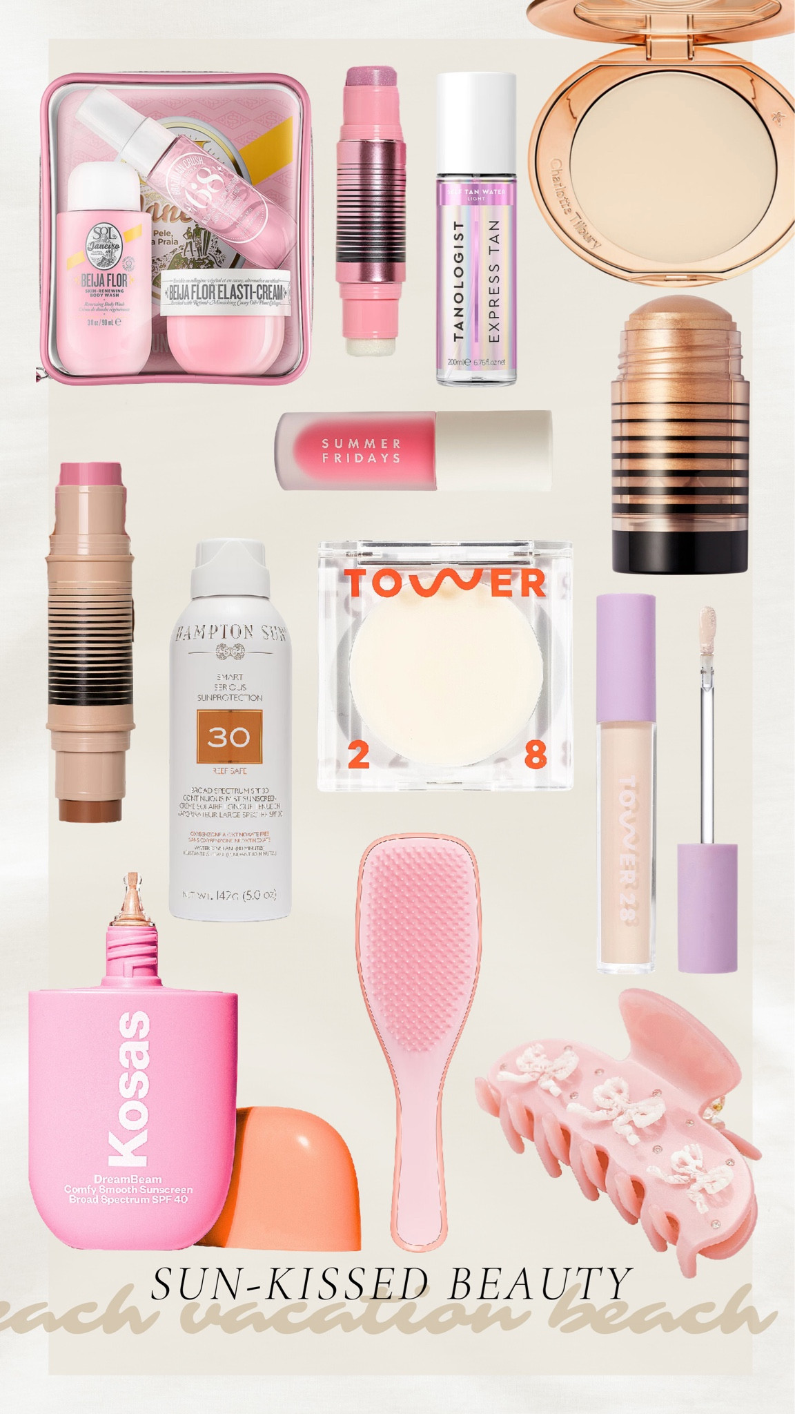 Everything I use to achieve that sun-kissed makeup look! 

Sun kissed look, beach makeup, spring break makeup, Caribbean makeup look, beach beauty aesthetic, Maddie diff 

#LTKtravel #LTKbeauty #LTKSeasonal