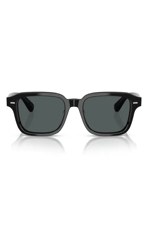 Oliver Peoples 51mm Pillow Sunglasses in Black at Nordstrom | Nordstrom