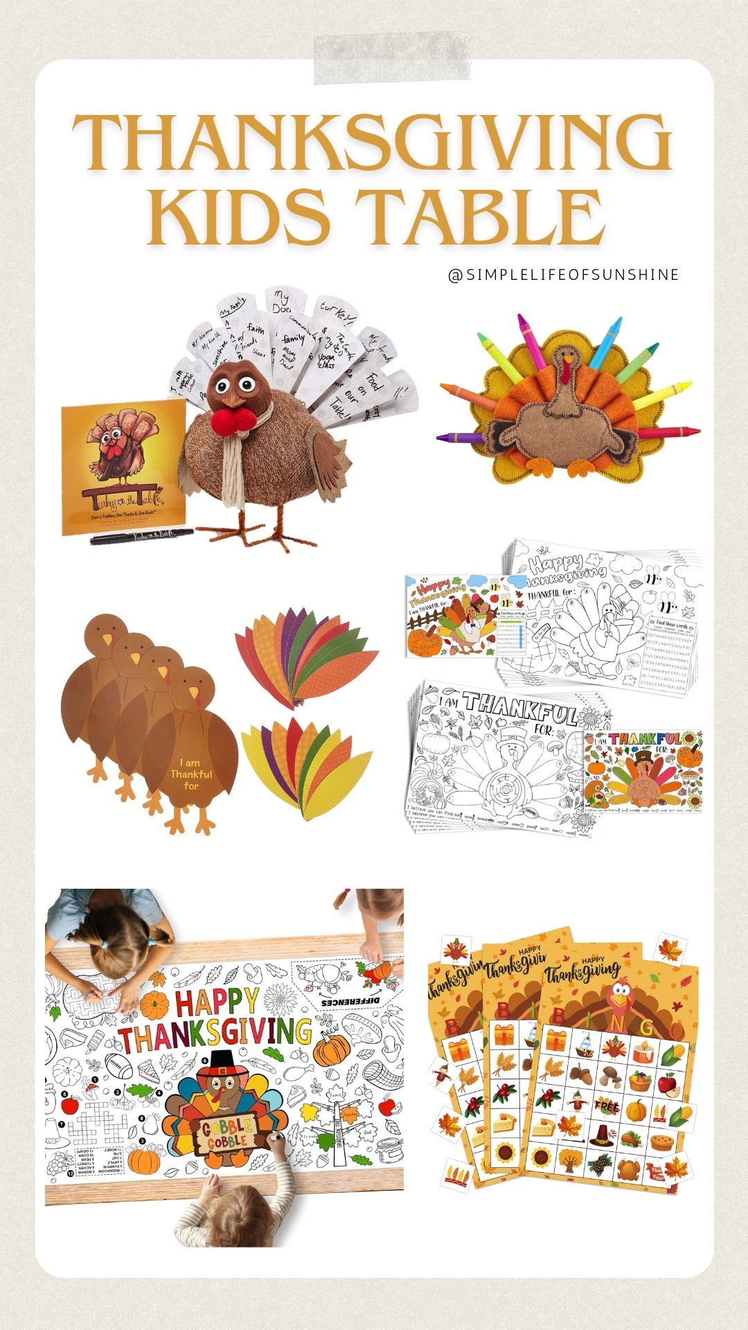 Get ready for Thanksgiving hosting with these adorable kid’s table activities 

#LTKKids #LTKSeasonal #LTKHoliday