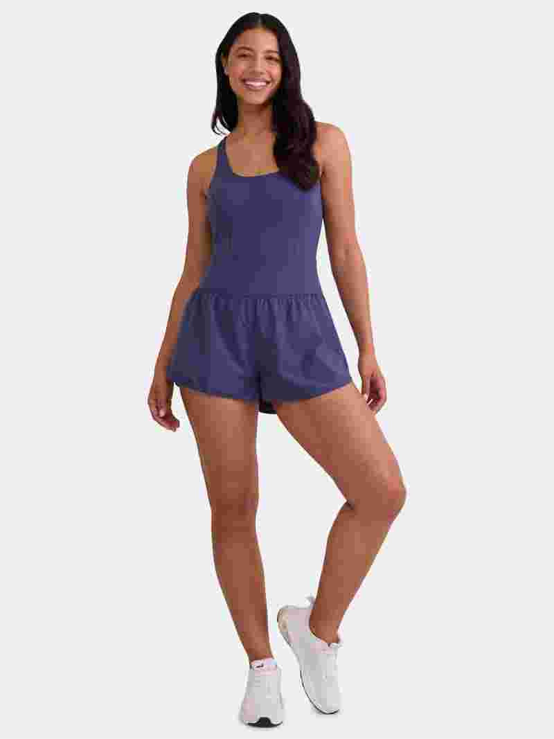Avia Women's Active Bodysuit with Built-in Bra, Sizes XS-XXXL | Walmart (US)