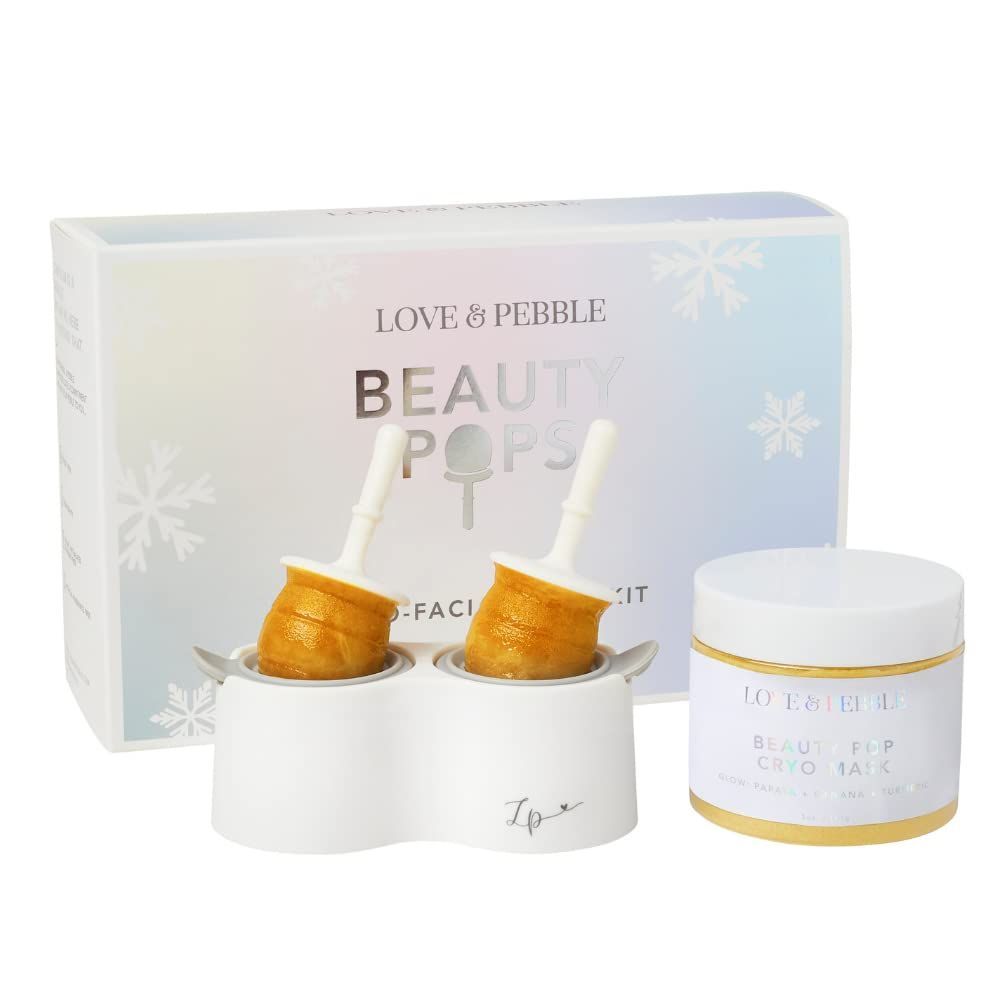 Amazon.com: Love & Pebble Beauty Pops - Ice Roller for Face Massage & Skin Care Ice Mask for Face... | Amazon (US)