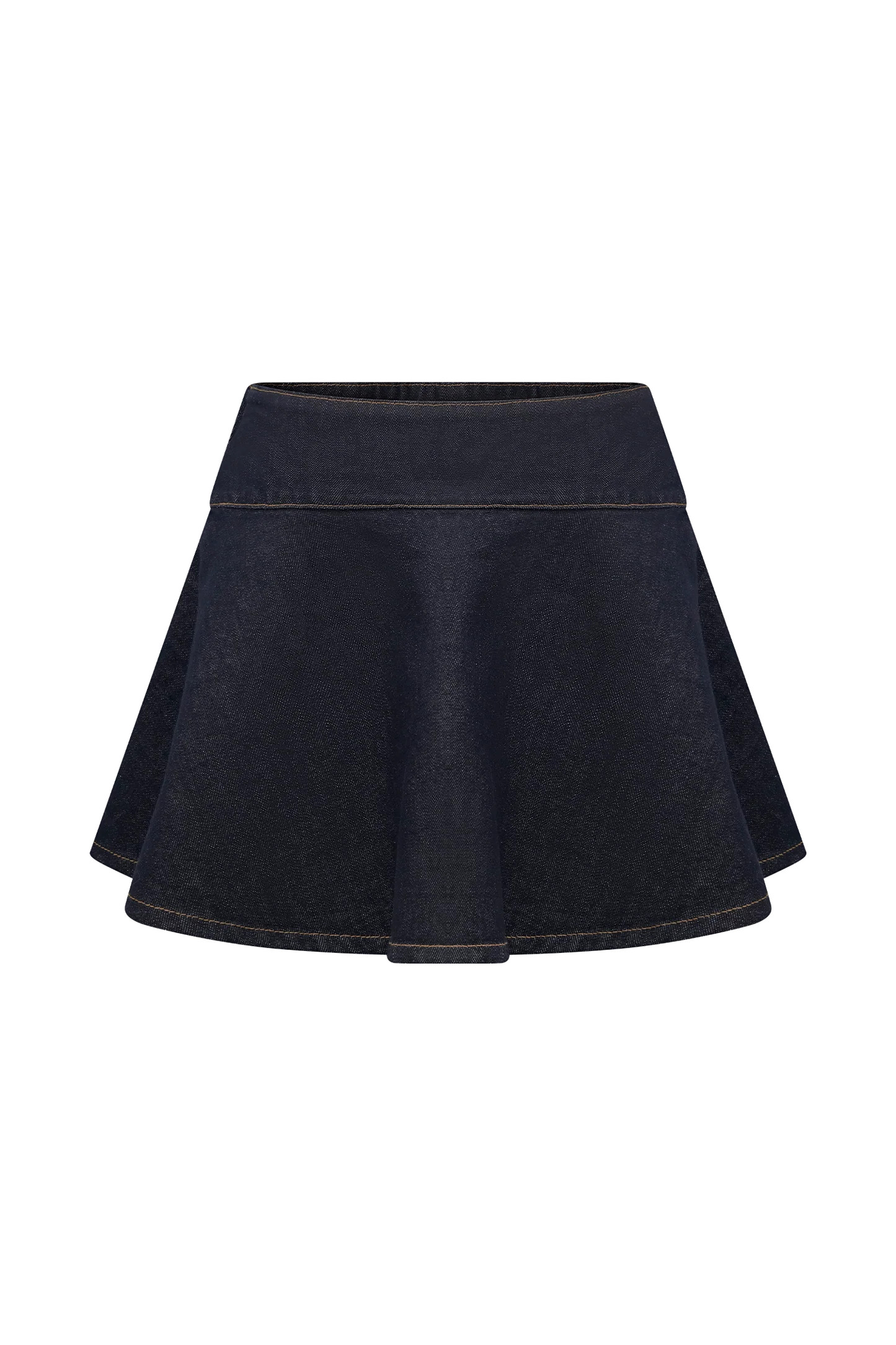 Arista Denim Mini Skirt - Washed Indigo Blue | Meshki (APAC)