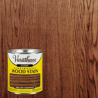 Varathane 1 qt. English Chestnut Classic Wood Interior Stain 339713 - The Home Depot | The Home Depot