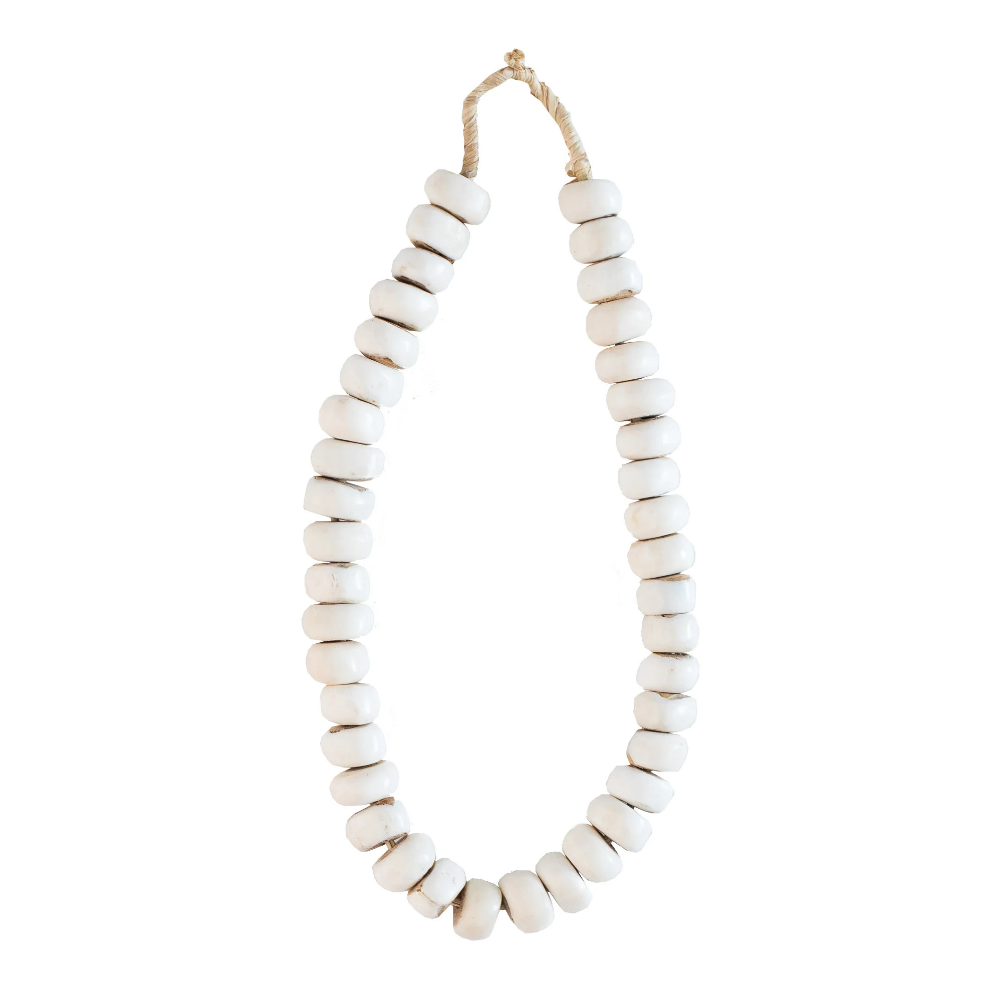 Bone Beads - White | The Vintage Rug Shop
