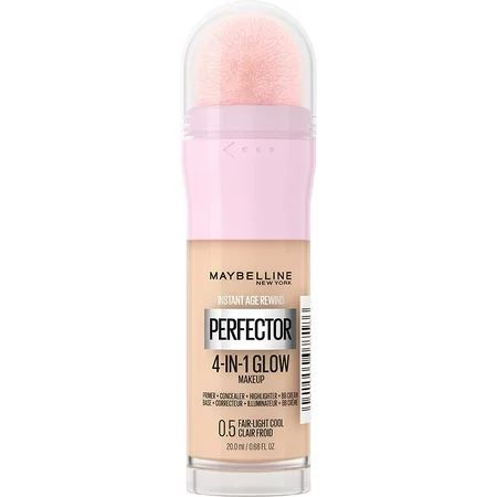 Maybelline Instant Age Rewind Perfector 4-In-1 Glow Makeup 0.5 Fair-Light Cool | Walmart (US)