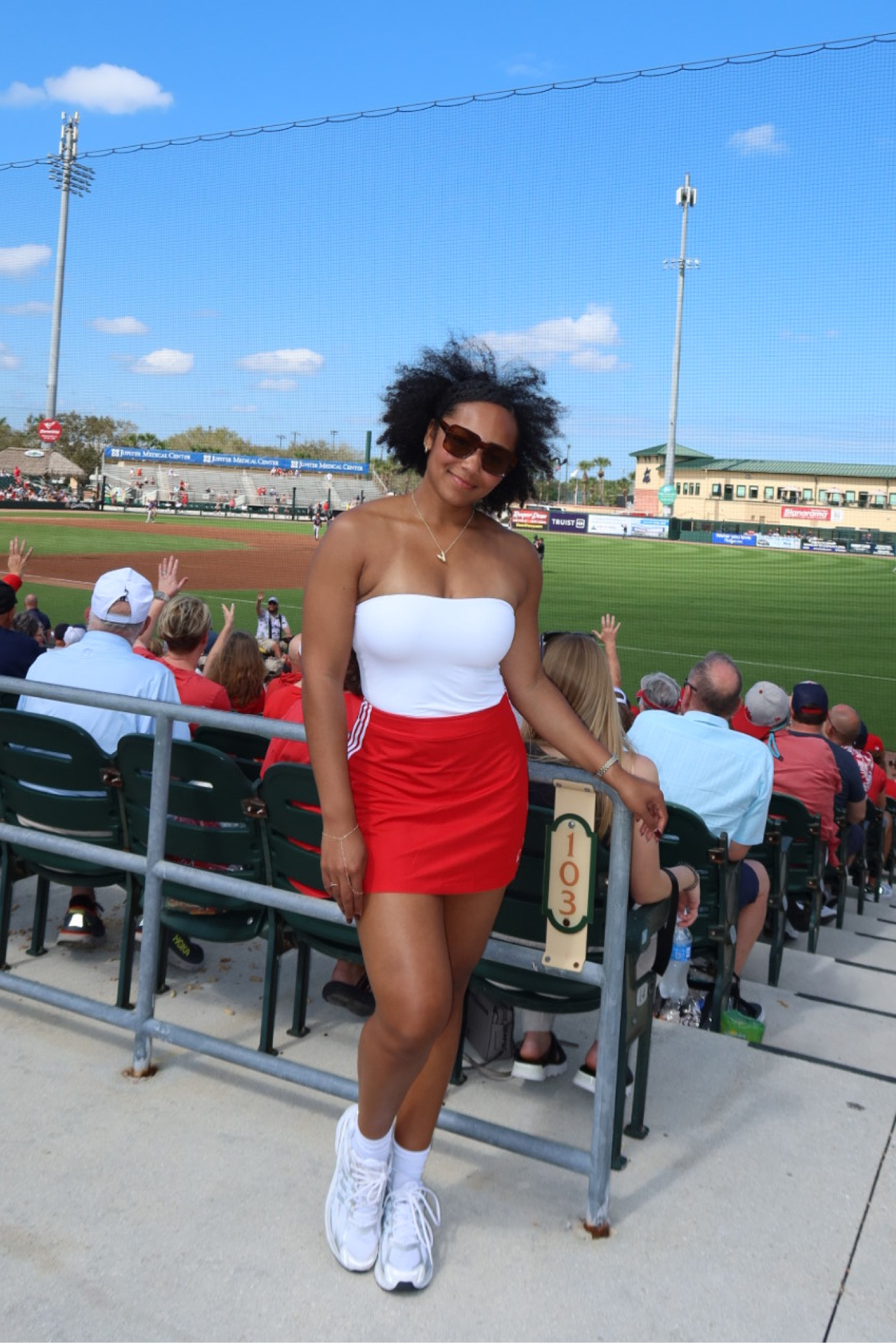 Spring training outfit 
